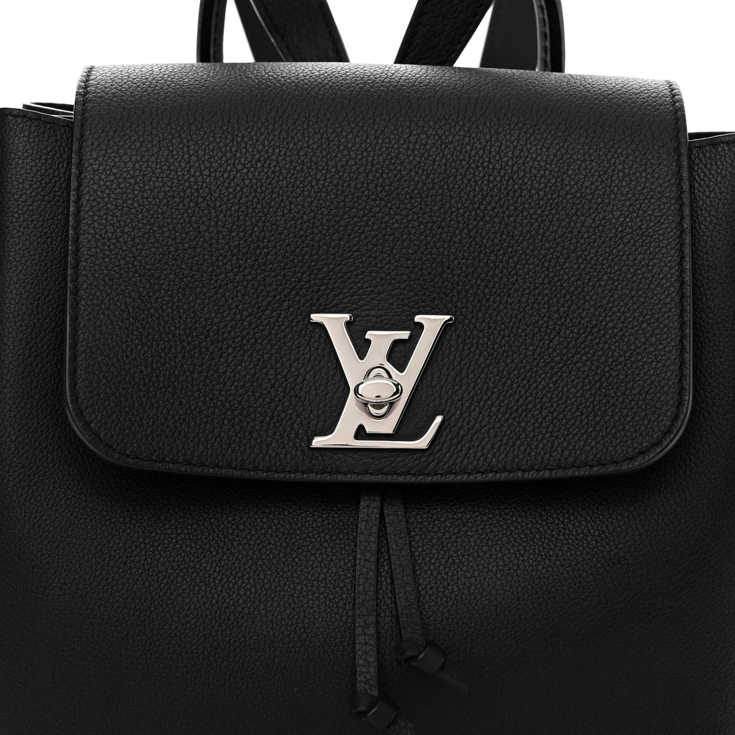 Louis Vuitton Calfskin Lockme Backpack Black 9 of 12