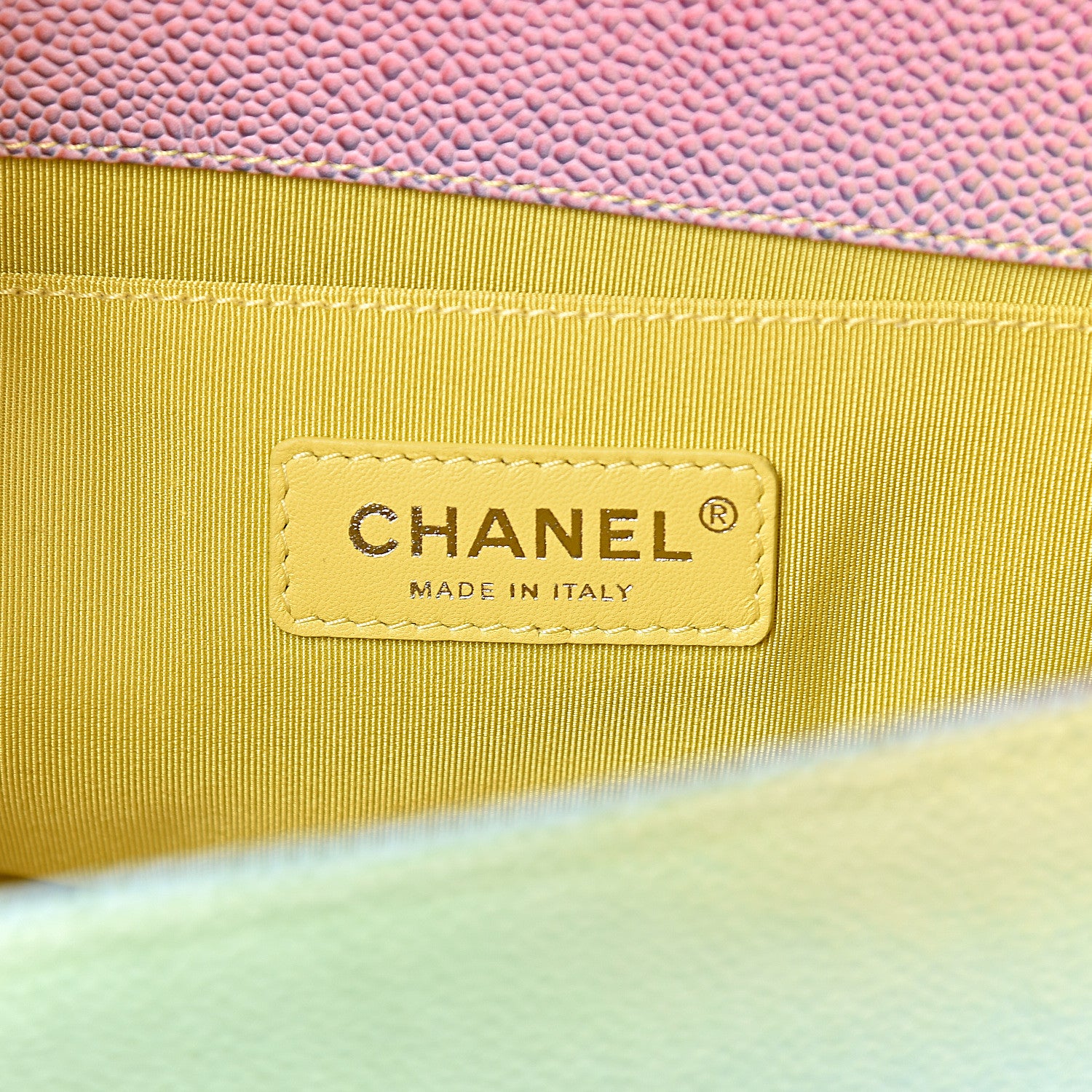 Chanel Caviar Quilted Medium Cuba Rainbow Boy Flap Multicolor 6 of 10