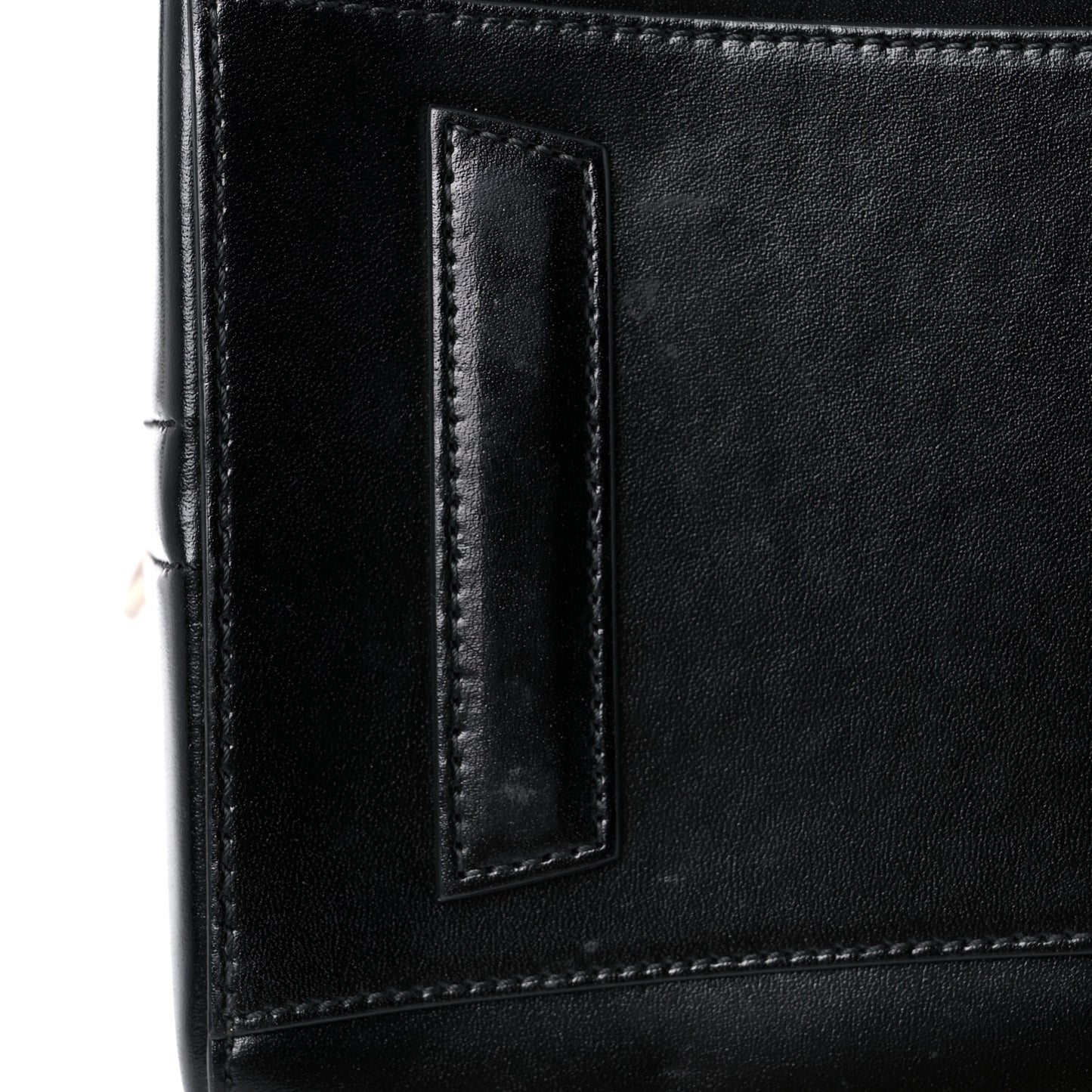 Shiny Lord Calfskin Medium Antigona Black