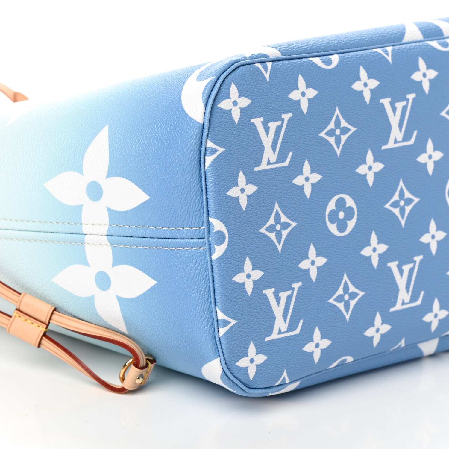 Louis Vuitton Monogram Giant By The Pool Neverfull MM Blue 10 of 15