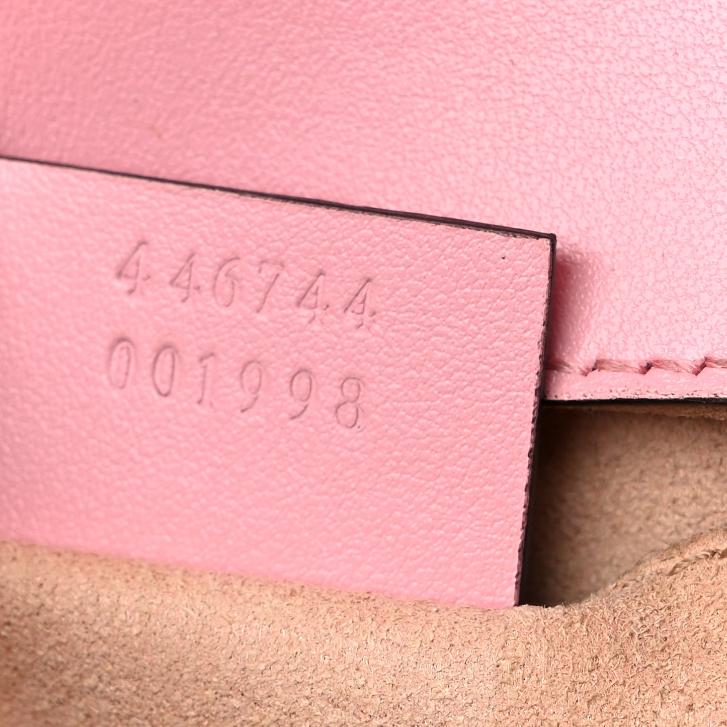 Calfskin Matelasse Mini GG Marmont Shoulder Bag Wild Rose