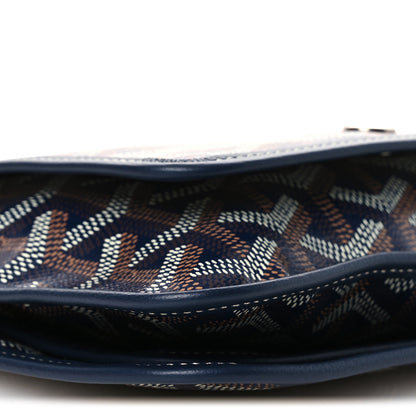 Goyard Goyardine Plumet Wallet Clutch Navy 8 of 9