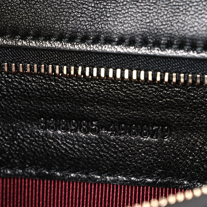 Gucci Lambskin Matelasse Large GG Marmont Shoulder Bag Black 7 of 10