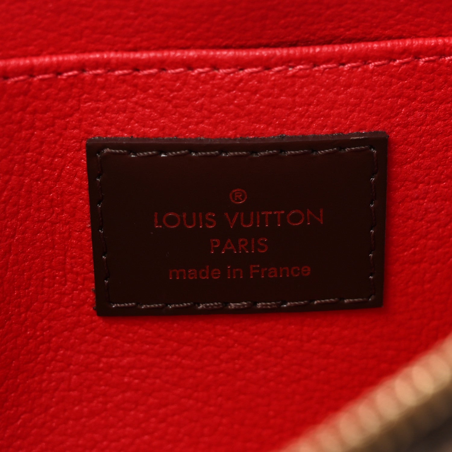 Louis Vuitton Damier Ebene Cosmetic Pouch 6 of 6