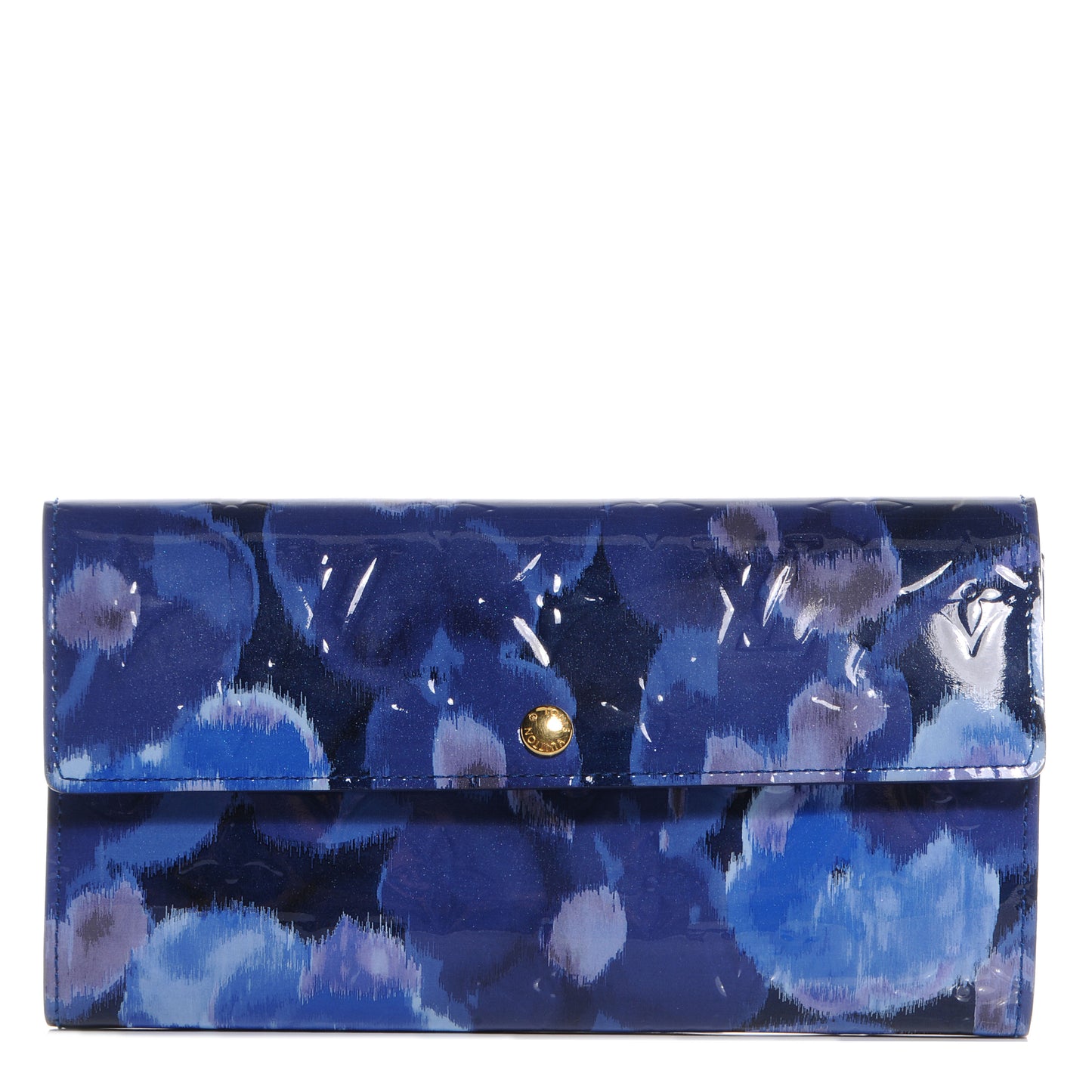 Vernis Ikat Sarah Wallet Grand Blue