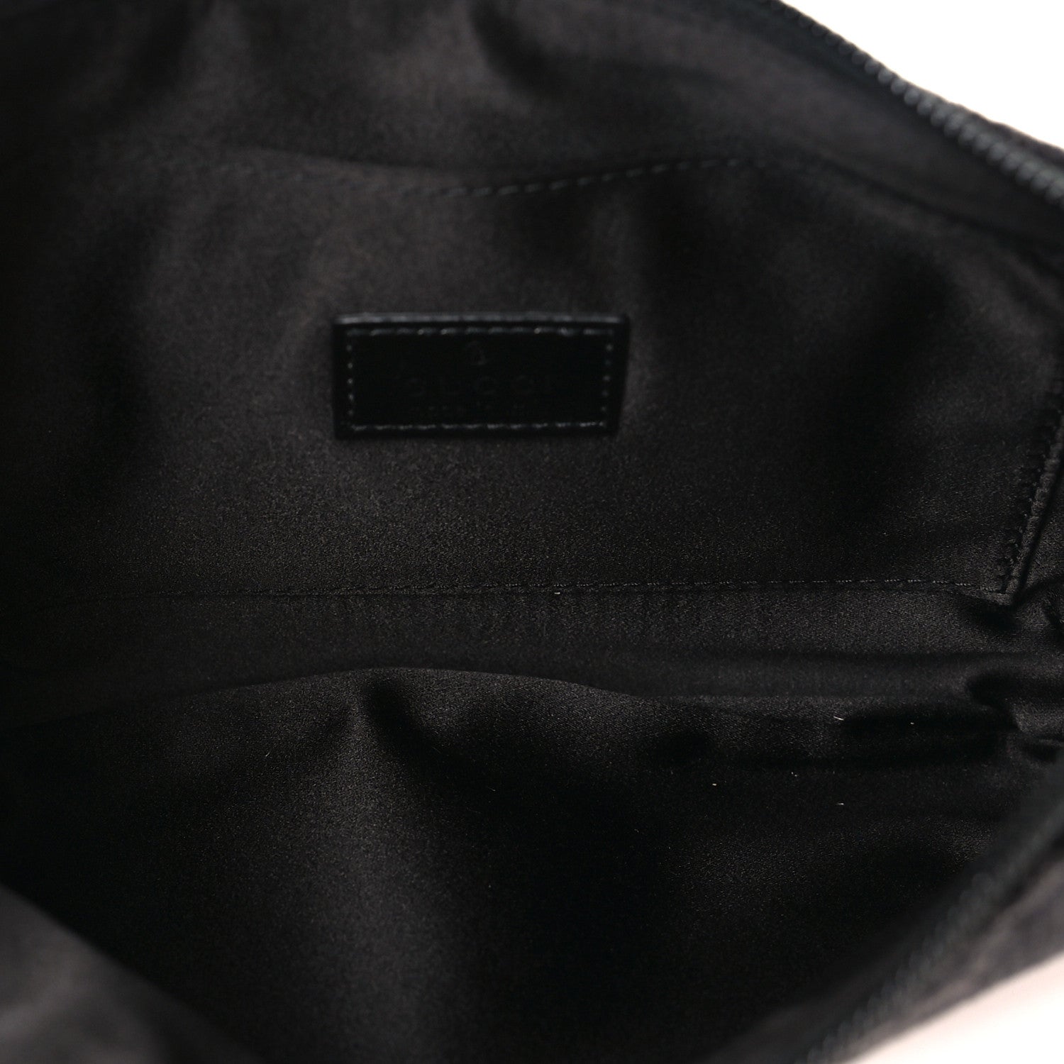 Gucci Jacquard Black Denim GG Monogram Horsebit Slim Small Shoulder Bag Black Grey 5 of 10