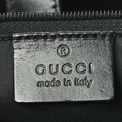 Gucci Monogram Bardot Shoulder Bag Black 5 of 11