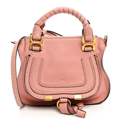 Chloe Calfskin Mini Marcie Satchel Fallow Pink 1 of 9