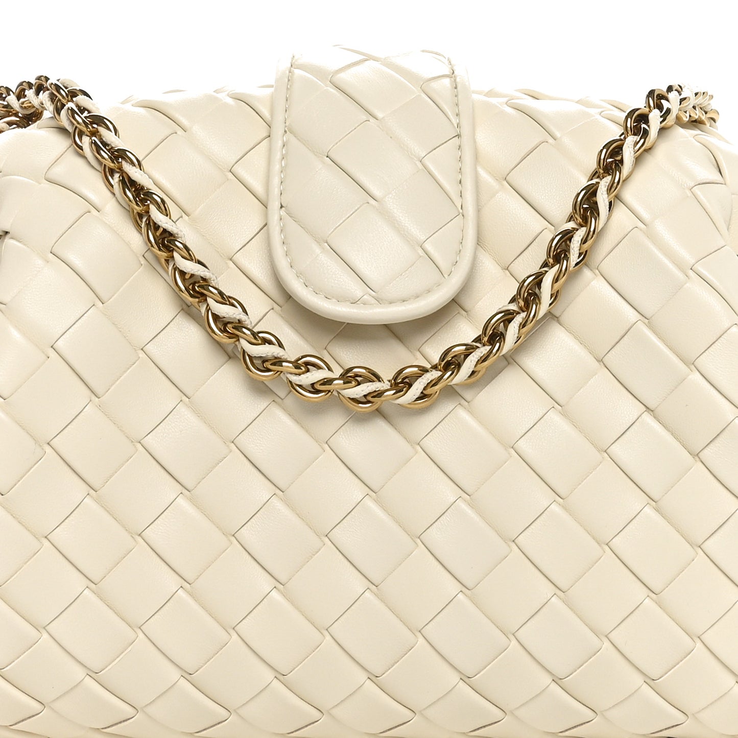 Nappa Intrecciato Teen The Lauren 1980 Clutch With Chain String