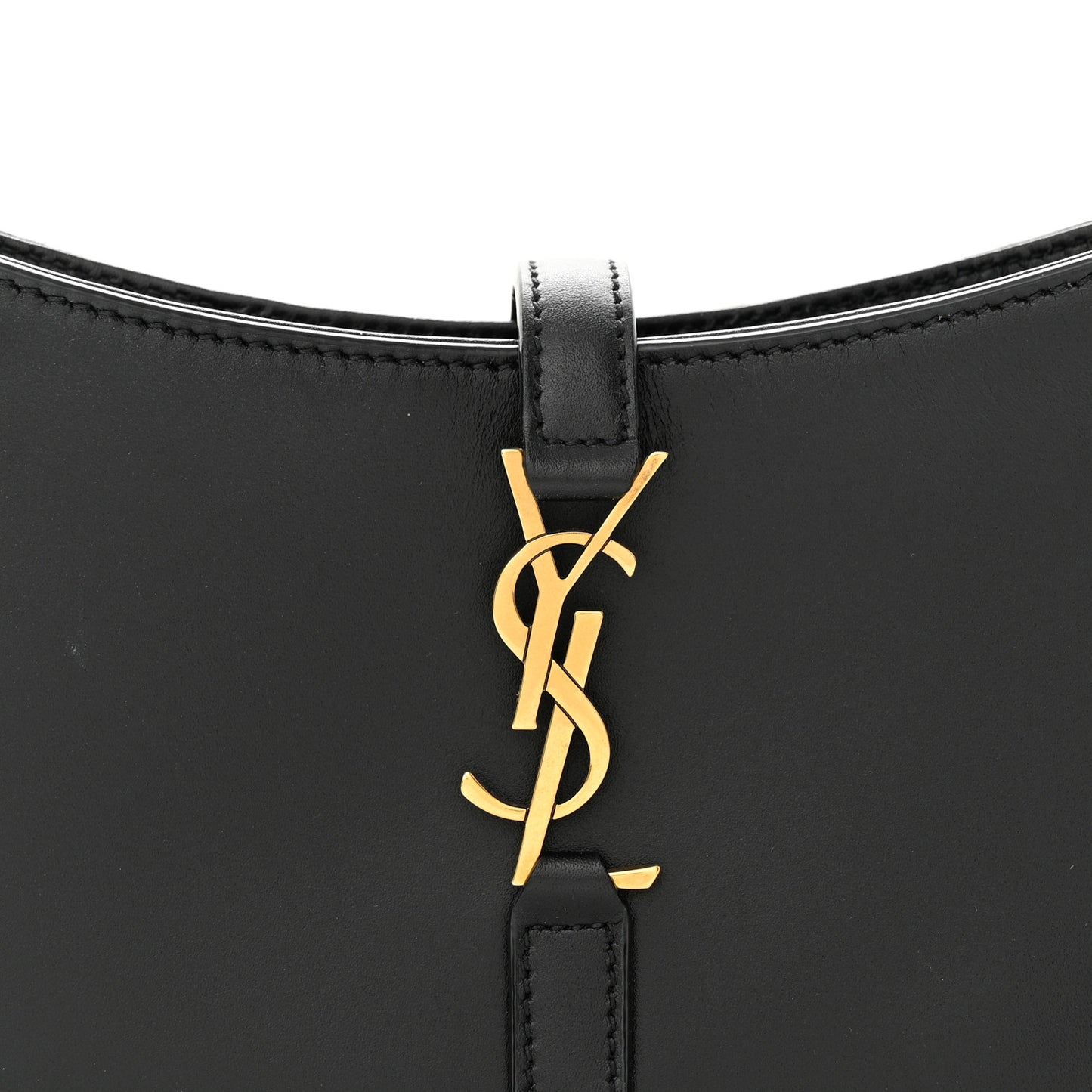 Smooth Calfskin Le 5 A 7 Mini Hobo Black