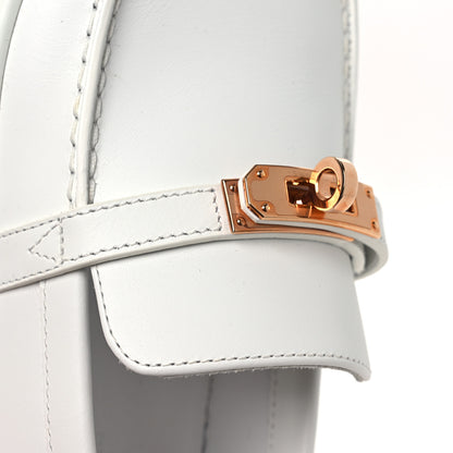 Hermes Calfskin Game Slip On Sneakers White 11 of 15