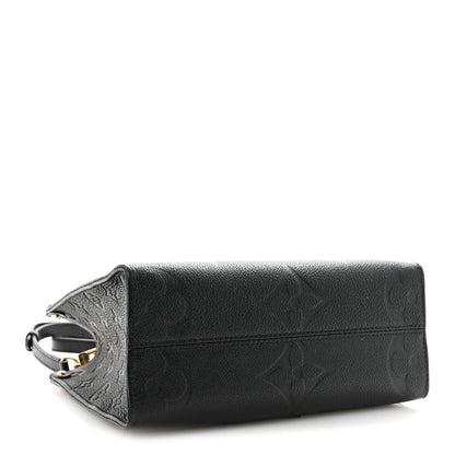 Louis Vuitton Empreinte Monogram Giant Onthego PM Black 4 of 9