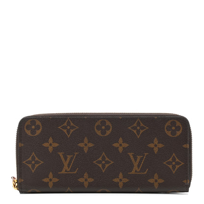 Louis Vuitton Monogram Clemence Wallet Rose Ballerine 1 of 8