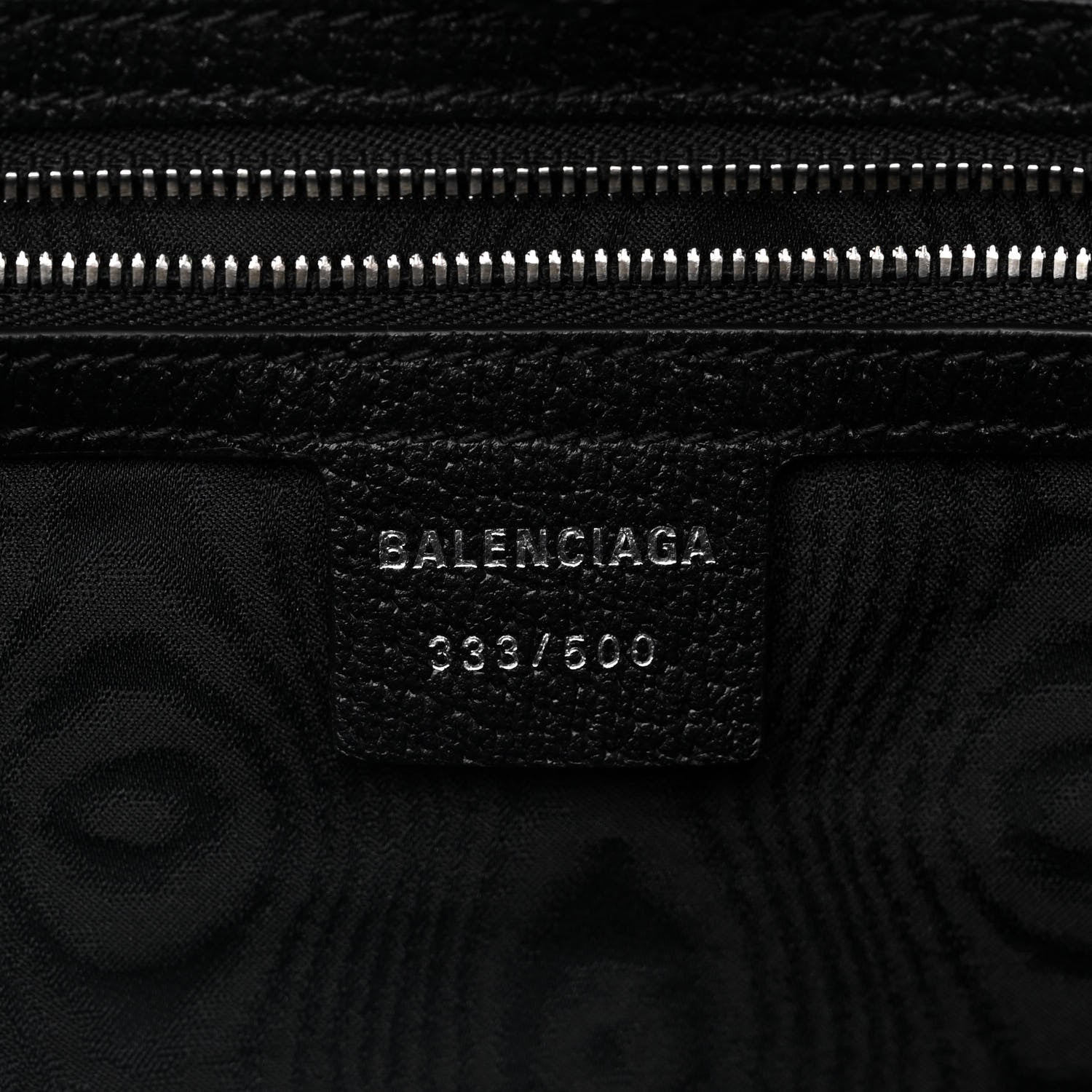Gucci X BALENCIAGA BB Monogram Web Graffiti Large Ophidia Shopping Tote Black 7 of 13