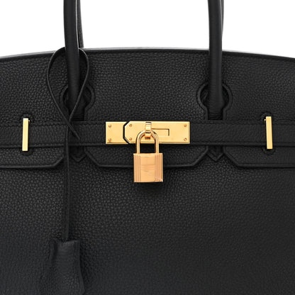 Hermes Togo Birkin 30 Black 8 of 10