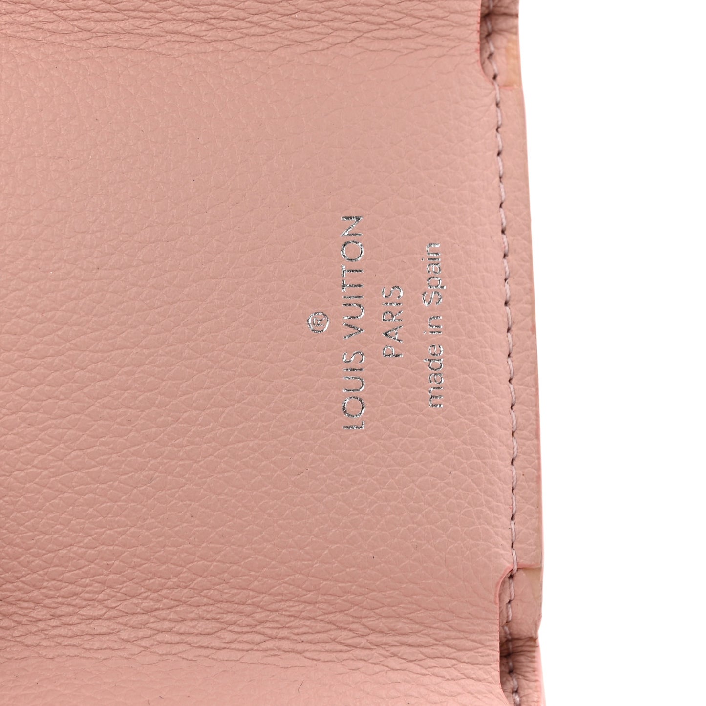Calfskin Lockmini Wallet Rose Ballerine