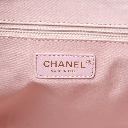Chanel Canvas Large Deauville Tote Pink 8 of 10