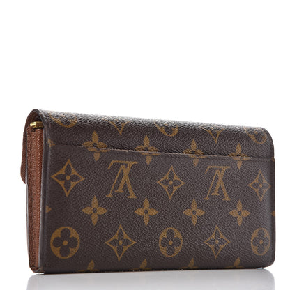 Louis Vuitton Monogram Sarah Wallet NM 3 of 10
