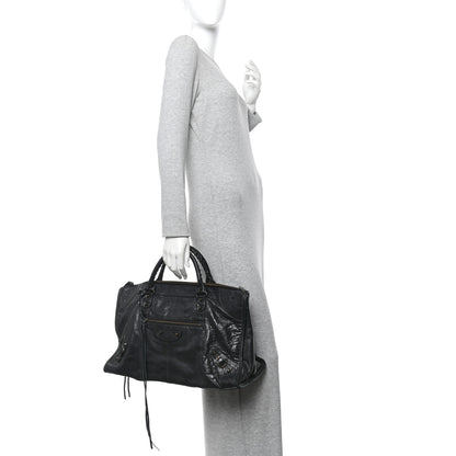 Balenciaga Agneau Classic Hardware Work Anthracite 3 of 19
