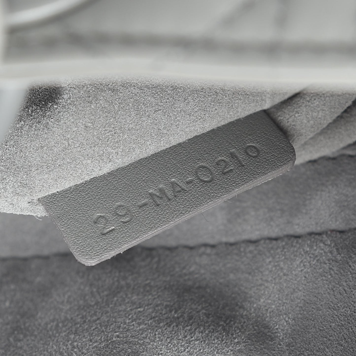 Ultra Matte Calfskin Cannage Large Lady Dior Grey Stone