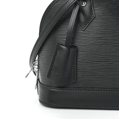 Louis Vuitton Epi Alma BB Black 8 of 13