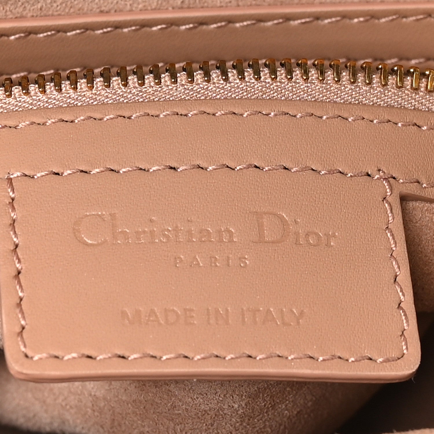 Christian Dior Ultra Matte Calfskin Saddle Bag Blush 6 of 10
