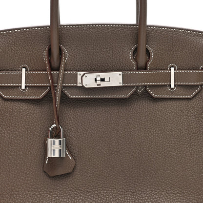Hermes Togo BIRKIN 30 Etoupe 8 of 10