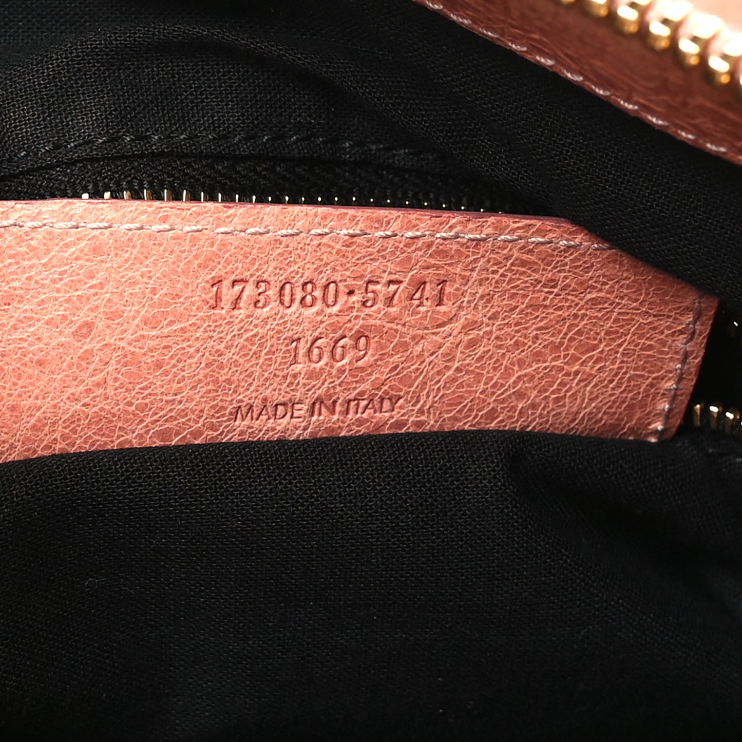 Agneau Giant 21 Gold Hardware Work Vieux Rose