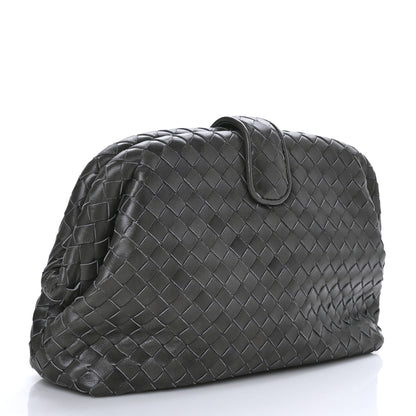 Bottega Veneta Nappa Intrecciato The Lauren 1980 Clutch Ebano 2 of 7