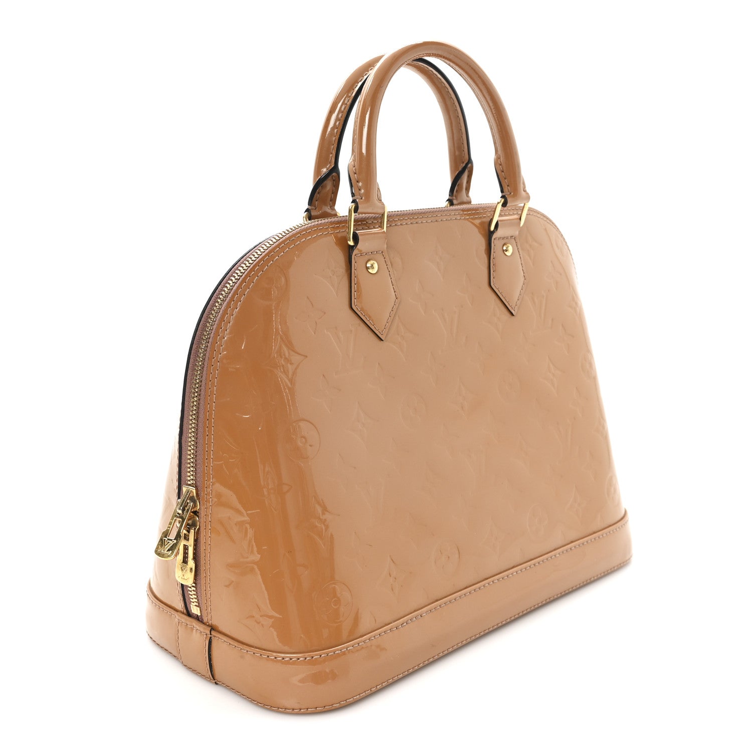 Louis Vuitton Vernis Alma PM Rose Velours 3 of 10