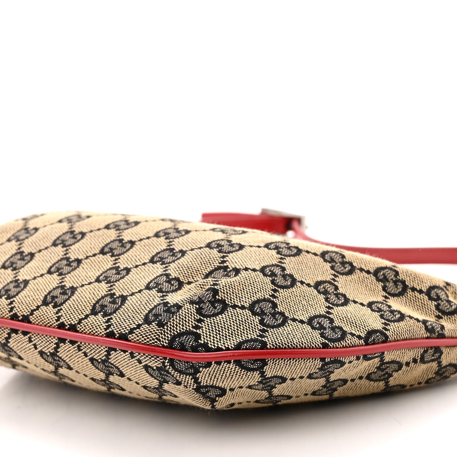 Gucci Monogram Pochette Black Red 12 of 15