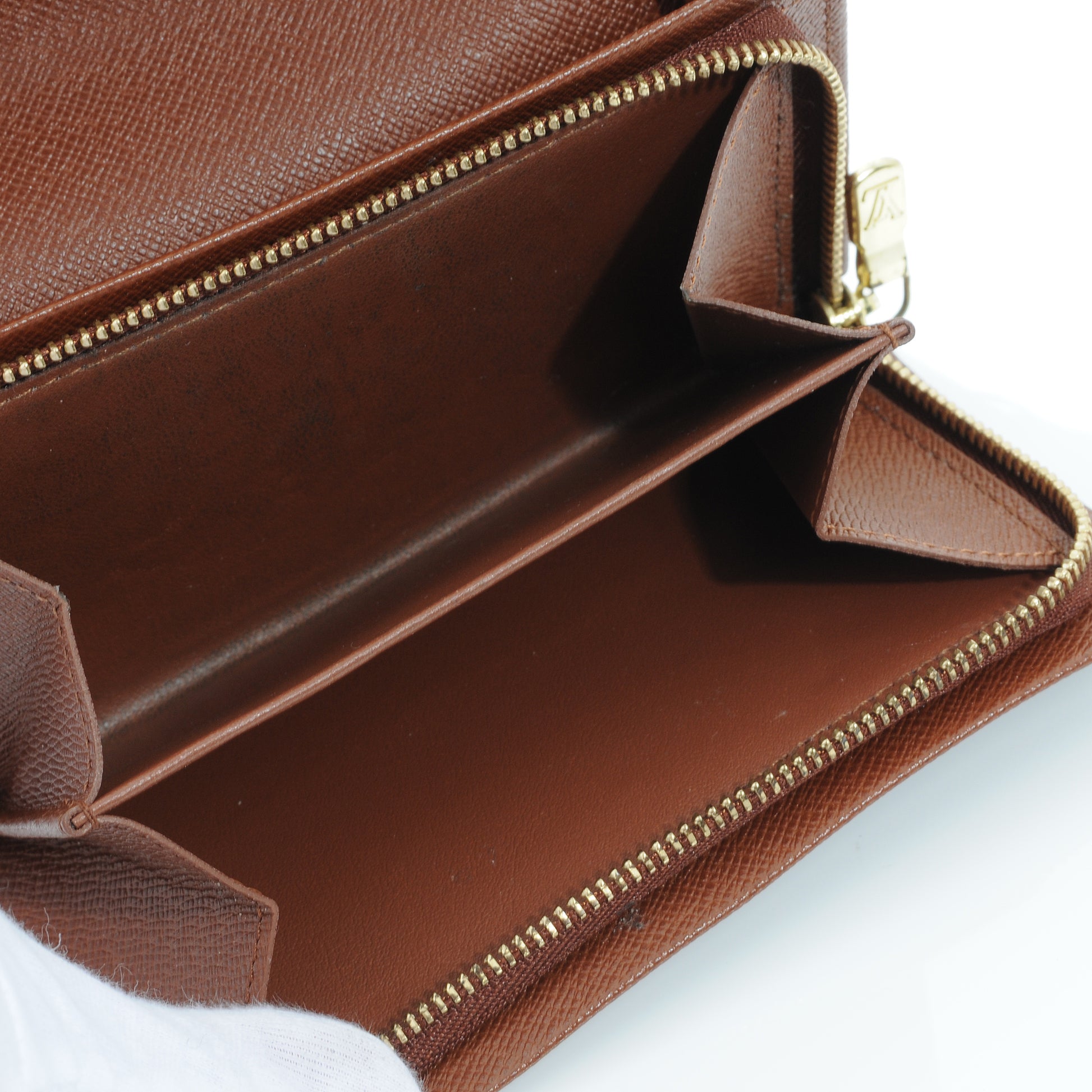 Louis Vuitton Monogram Porte-Monnaie Tresor Wallet 6 of 6