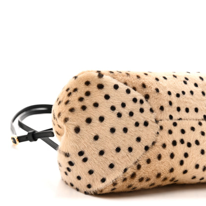 Chanel Pony Hair Cheetah Printed Shoulder Bag Light Beige Black 9 of 11