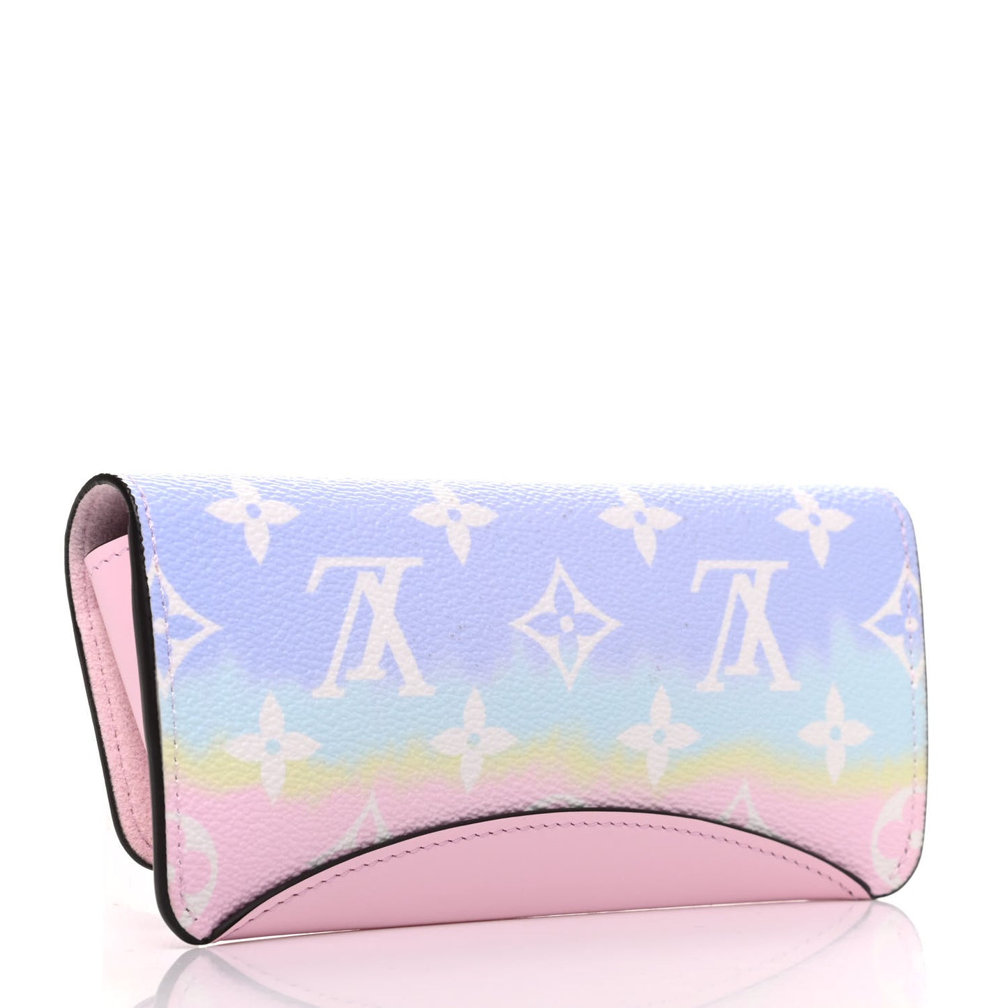 Monogram Escale Woody Glasses Case Pastel