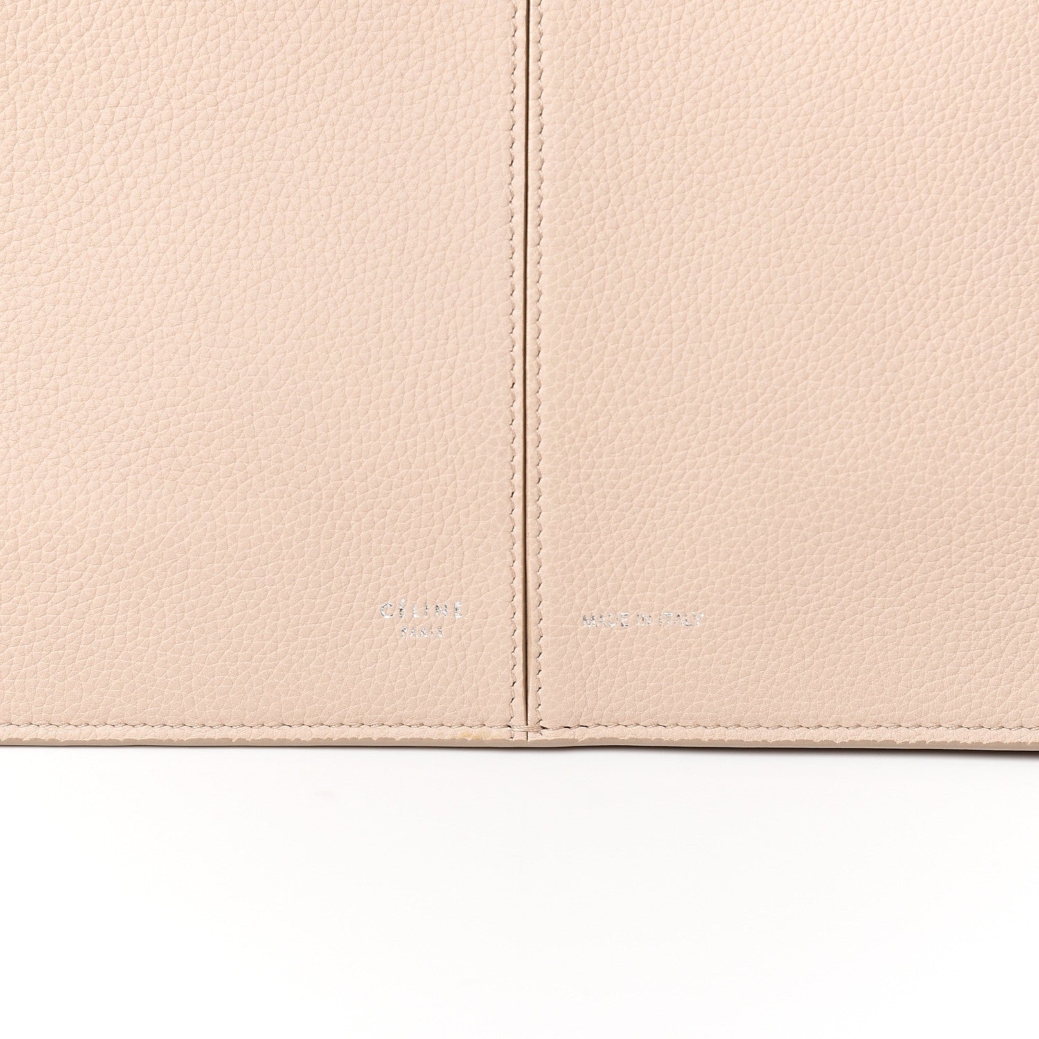 Celine Baby Grained Calfskin Small Tri-Fold Bag Powder 8 of 8