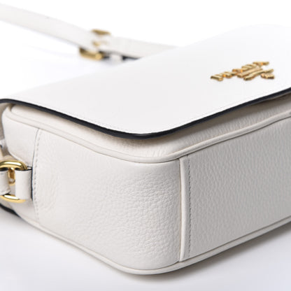Prada Vitello Phenix Flap Crossbody White 5 of 8