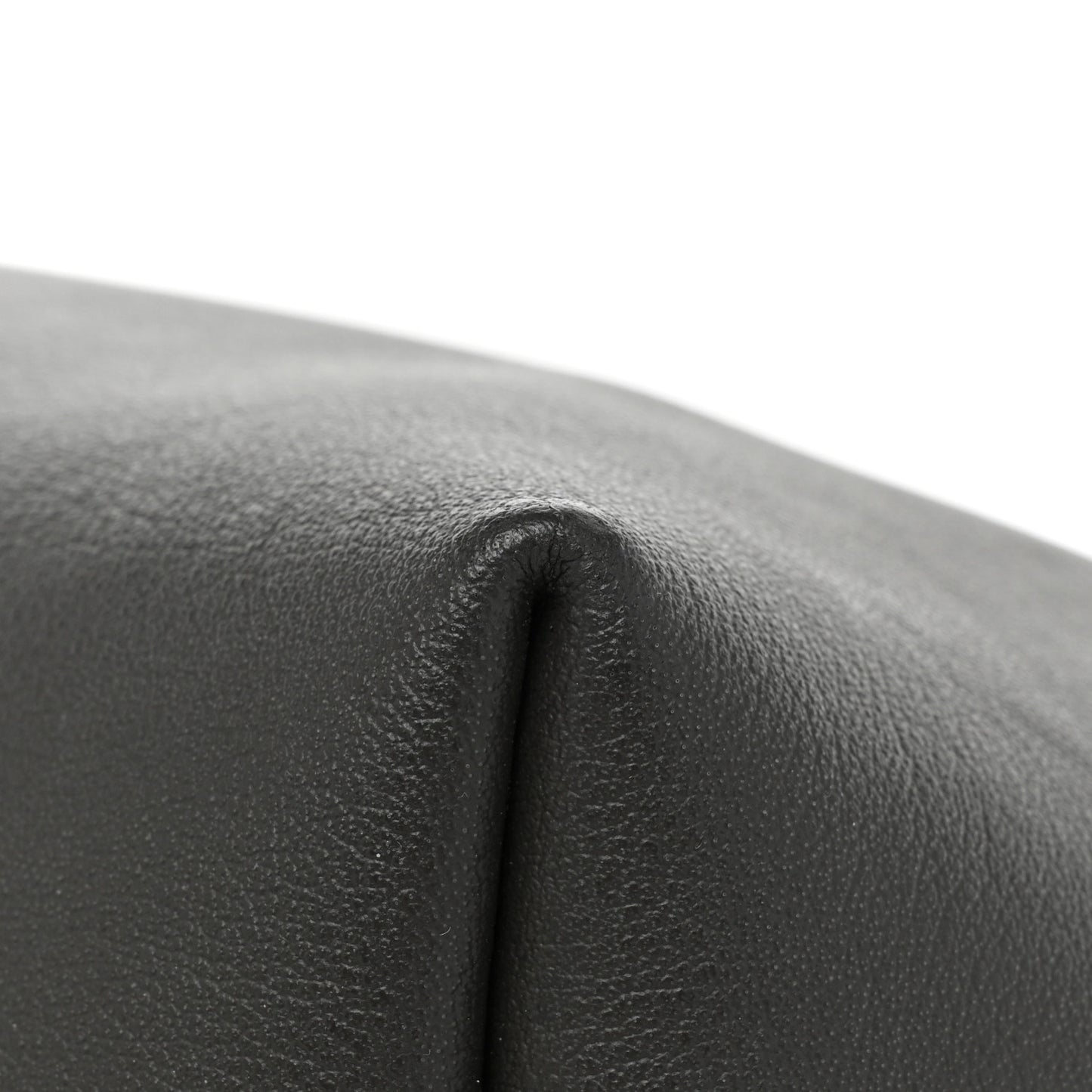 Calfskin Large Shopping Tote Coal