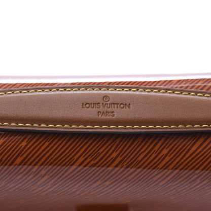 Louis Vuitton Shiny Epi Monogram Pochette Metis Mini Brown 9 of 12