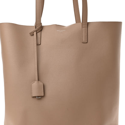 Saint Laurent Calfskin North-South Shopping Tote Dark Beige 8 of 12