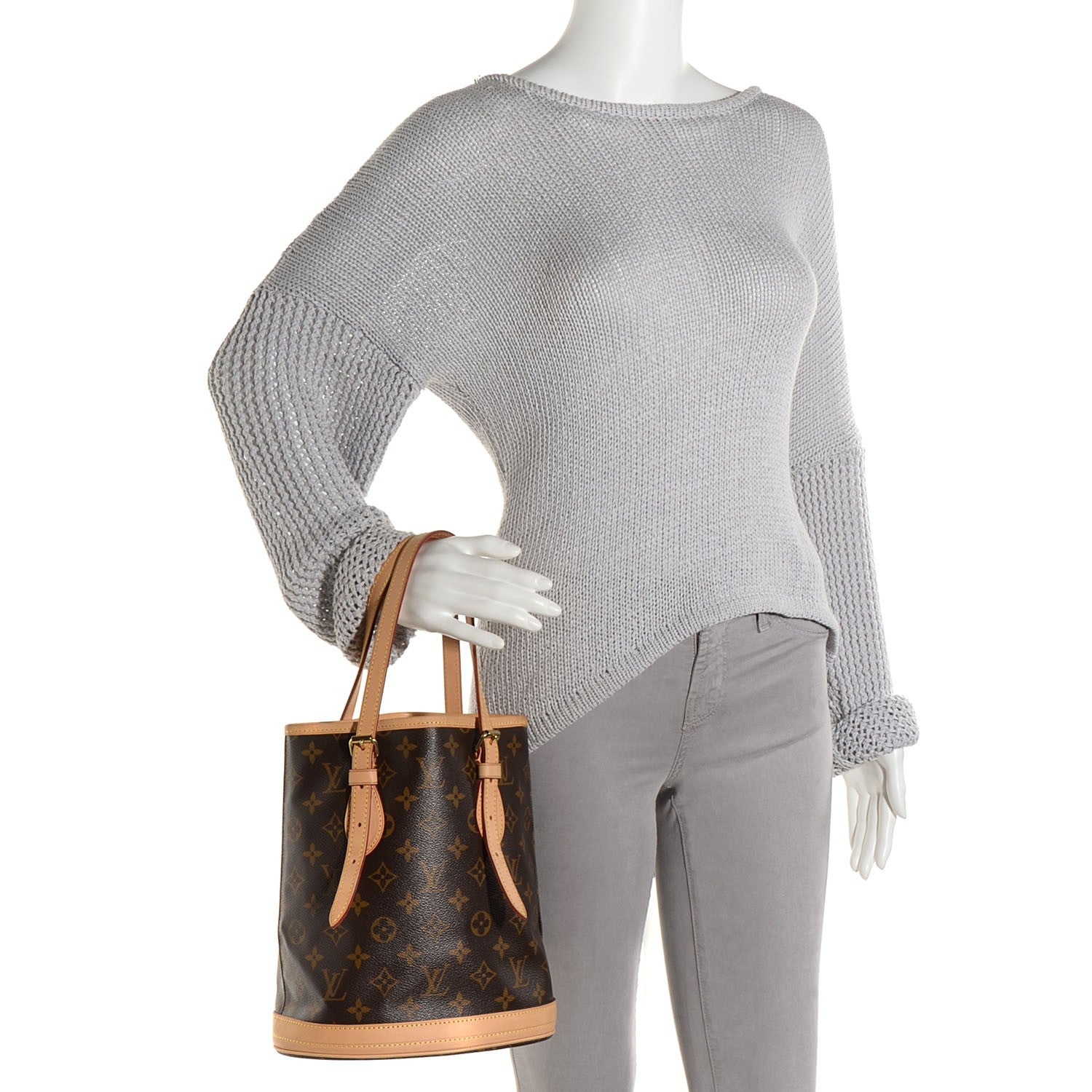 Louis Vuitton Monogram Petit Bucket 23 2 of 8