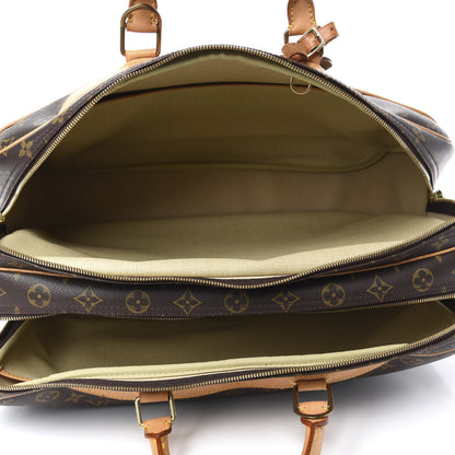 Louis Vuitton Monogram Alize 2 Compartment Luggage Travel Bag 4 of 13
