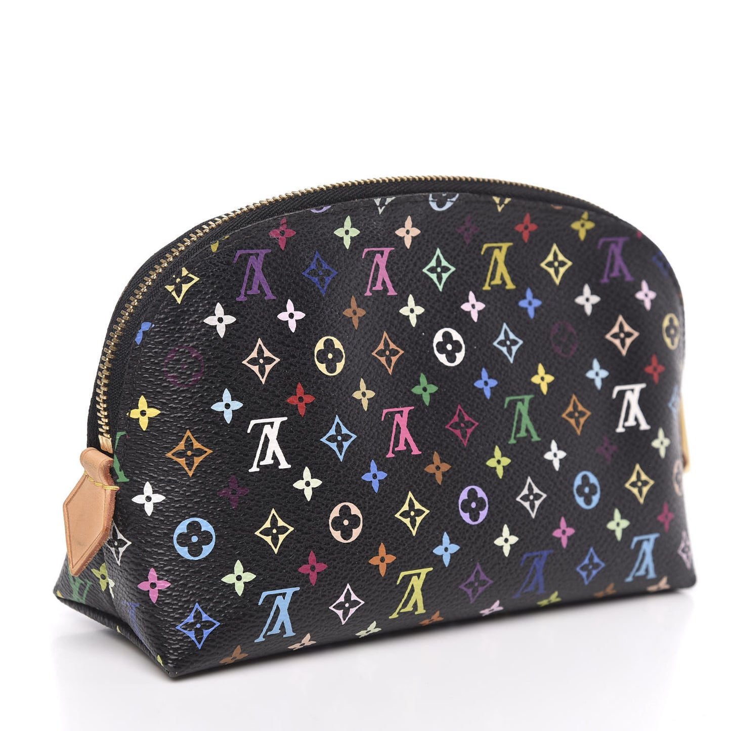 Monogram Multicolor Cosmetic Pouch Black Grenade