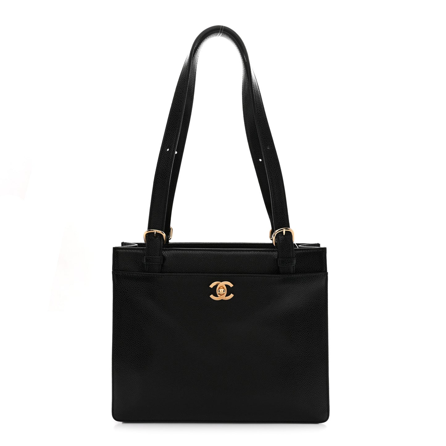 Caviar Shoulder Bag Black