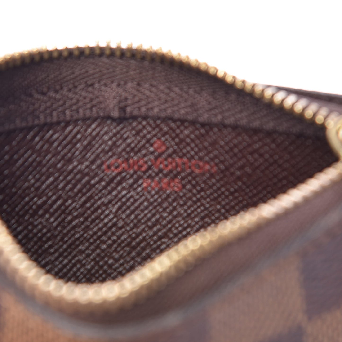 Damier Ebene Key Pouch