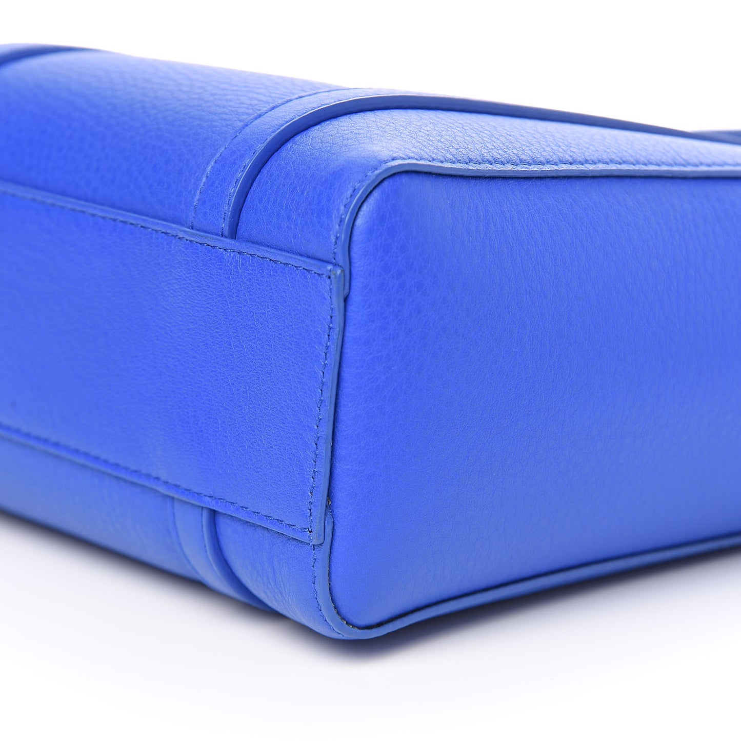 Smooth Calfskin Double Sided XXS Everyday Tote Bleu Prim Black
