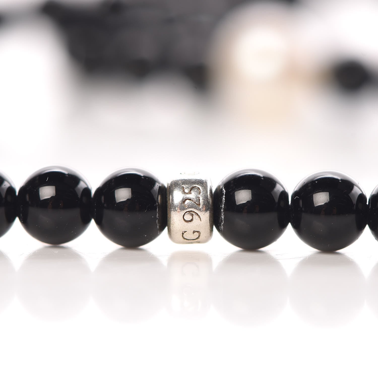 Tiffany Sterling Silver Black Onyx Freshwater Pearl Ziegfeld Tassel Necklace 6 of 6