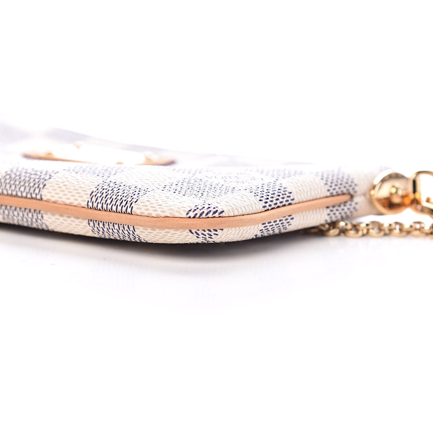 Louis Vuitton Damier Azur Pochette Milla MM 9 of 10