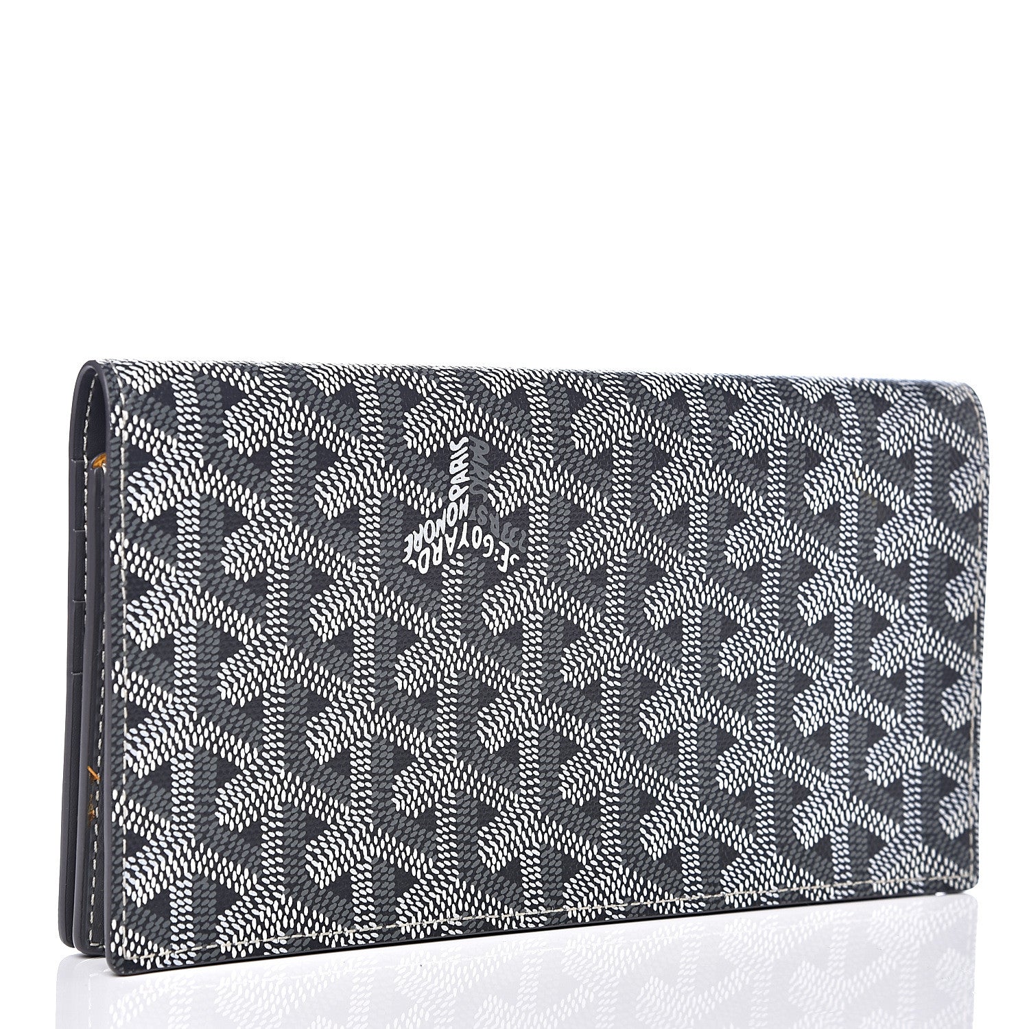 Goyard Goyardine Richelieu Wallet Grey 2 of 7