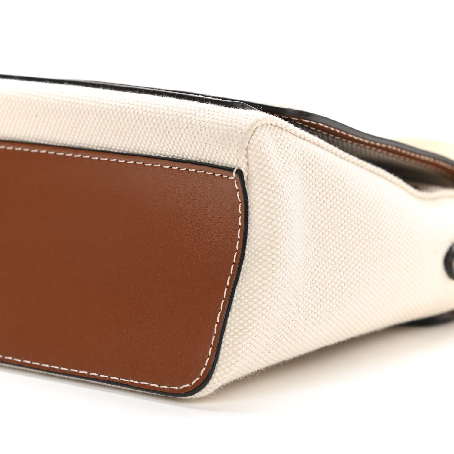 Burberry Canvas Horseferry Print Note Crossbody Bag Natural Tan 10 of 10