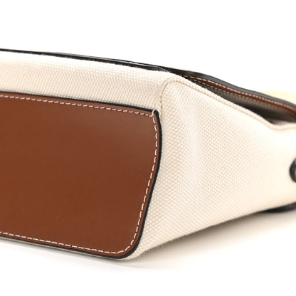 Burberry Canvas Horseferry Print Note Crossbody Bag Natural Tan 10 of 10